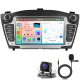 Autoradio Android 15 Pour Hyundai IX35 2009-2015 Écran IPS 7 Pouces GPS Bluetooth Wi-Fi Caméra De Recul 4G 64G - www.yonis-sh...
