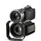 Caméscope Numérique 4K Avec Vision Nocturne Zoom Optique 12X WiFi Écran Tactile 3,1 Pouces Microphone Et Trépied - www.yonis-...