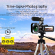 Caméscope Numérique 4K 13 MP Avec Vision Nocturne WiFi Écran Tactile IPS 3.1 Pouces Zoom 30x Et Microphone - www.yonis-shop.com
