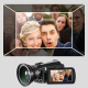 Caméscope Numérique 4K 13 MP Avec Vision Nocturne WiFi Écran Tactile IPS 3.1 Pouces Zoom 30x Et Microphone - www.yonis-shop.com