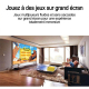 Mini Vidéoprojecteur LED Portable Home Cinéma Compatible Full HD 1080p Avec HDMI USB Et Carte TF Projection 20 À 60 Pouces - ...