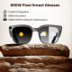 Lunettes Connectées Avec Caméra 8 MP Vidéo 1080p Assistant Vocal IA ChatGPT Et Traduction En Temps Réel - www.yonis-shop.com