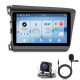 Autoradio GPS Android 15 Pour Honda Civic 2012 2015 Écran Tactile 9 Pouces 4 Go 64 Go Bluetooth - www.yonis-shop.com
