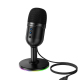 Microphone De Bureau USB A RGB Omnidirectionnel Pour Ordinateur Avec Monitoring 3,5 Mm Et Bouton Muet - www.yonis-shop.com