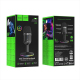 Microphone De Bureau USB A RGB Omnidirectionnel Pour Ordinateur Avec Monitoring 3,5 Mm Et Bouton Muet - www.yonis-shop.com