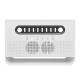 Enceinte Bluetooth Avec Diffuseur Aromatique Pour Relaxation Bruit Blanc Et Lampe Flamme RGB 8 Sons Minuterie - www.yonis-sho...