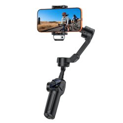 Gimbal Stabilisateur 3 Axes Avec Perche Selfie Télescopique Module IA Et Suivi Du Visage