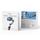 Gimbal Stabilisateur 3 Axes Avec Perche Selfie Télescopique Module IA Et Suivi Du Visage - www.yonis-shop.com
