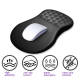 Tapis De Souris Ergonomique Avec Repose Poignet En Silicone Pour Gaming Et Bureau Surface Précise Base PU Antidérapante - www...
