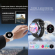 Montre Connectée Sport Et Fitness Avec Appels Bluetooth Suivi Cardiaque Oxymètre Et 7 À 15 Jours D’Autonomie - www.yonis-shop...