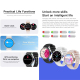 Montre Connectée Sport Et Fitness Avec Appels Bluetooth Suivi Cardiaque Oxymètre Et 7 À 15 Jours D’Autonomie - www.yonis-shop...