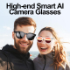 Lunettes Connectées Intelligentes Avec Caméra 8 MP Traduction IA 100 Langues WiFi Et Protection IP66 - www.yonis-shop.com