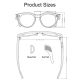 Lunettes Connectées Intelligentes Avec Caméra 8 MP Traduction IA 100 Langues WiFi Et Protection IP66 - www.yonis-shop.com