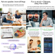 Lunettes Connectées Intelligentes Avec Caméra 8 MP Traduction IA 100 Langues WiFi Et Protection IP66 - www.yonis-shop.com