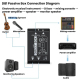 Isolateur Audio Passif À 2 Canaux Pour Guitare Conversion Haute Basse Impédance Atténuation Réglable 0dB Moins 20dB Moins 40d...