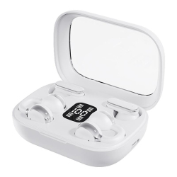 Écouteurs Bluetooth Sans Fil 2 En 1 À Clip Et Intra Auriculaires ENC Autonomie 30 Heures Affichage Numérique - www.yonis-shop...