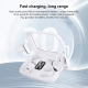 Écouteurs Bluetooth Sans Fil 2 En 1 À Clip Et Intra Auriculaires ENC Autonomie 30 Heures Affichage Numérique - www.yonis-shop...
