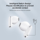 Écouteurs Bluetooth Sans Fil 2 En 1 À Clip Et Intra Auriculaires ENC Autonomie 30 Heures Affichage Numérique - www.yonis-shop...