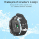 Bracelet Connecté Traceur GPS Avec Appels SOS Positionnement 4G Nano SIM Étanchéité IP67 Batterie 600 mAh - www.yonis-shop.com