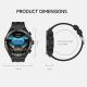 Montre De Sport Connectée 2 En 1 Avec Écouteurs TWS Bluetooth Et Écran 1 52 Pouces - www.yonis-shop.com