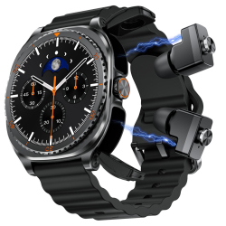 Montre Connectée De Sport 2 En 1 Avec Écran 1 53 Pouce Et Écouteurs Bluetooth TWS Intégrés - www.yonis-shop.com