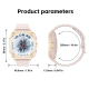 Montre Connectée De Sport 2 En 1 Avec Écran 1 53 Pouce Et Écouteurs Bluetooth TWS Intégrés - www.yonis-shop.com