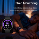 Montre Connectée De Sport Avec Écran AMOLED 1,73 Pouce Suivi Santé IP68 Et Autonomie 7 Jours - www.yonis-shop.com