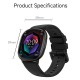 Montre Connectée De Sport Avec Écran AMOLED 1,73 Pouce Suivi Santé IP68 Et Autonomie 7 Jours - www.yonis-shop.com