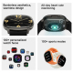 Montre Connectée De Sport Avec Écran AMOLED 1,73 Pouce Suivi Santé IP68 Et Autonomie 7 Jours - www.yonis-shop.com