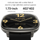 Montre Connectée De Sport Avec Écran AMOLED 1,73 Pouce Suivi Santé IP68 Et Autonomie 7 Jours - www.yonis-shop.com