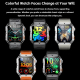 Montre Connectée Outdoor Pour Aventures Écran IPS 2 Pouces Batterie 1000 mAh Lampe Torche Appels Bluetooth 3ATM - www.yonis-s...