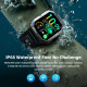 Montre Connectée Outdoor Pour Aventures Écran IPS 2 Pouces Batterie 1000 mAh Lampe Torche Appels Bluetooth 3ATM - www.yonis-s...