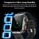 Montre Connectée Outdoor Pour Aventures Écran IPS 2 Pouces Batterie 1000 mAh Lampe Torche Appels Bluetooth 3ATM - www.yonis-s...