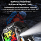 Montre Connectée Outdoor Pour Aventures Écran IPS 2 Pouces Batterie 1000 mAh Lampe Torche Appels Bluetooth 3ATM - www.yonis-s...