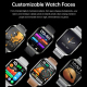 Montre Connectée Sportive Écran IPS Incurvé 1,83 Pouce Appels Bluetooth Batterie 1000 mAh Étanchéité IP68 - www.yonis-shop.com