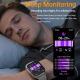 Montre Connectée Sportive Écran IPS Incurvé 1,83 Pouce Appels Bluetooth Batterie 1000 mAh Étanchéité IP68 - www.yonis-shop.com
