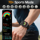 Montre Connectée Sportive Écran IPS Incurvé 1,83 Pouce Appels Bluetooth Batterie 1000 mAh Étanchéité IP68 - www.yonis-shop.com