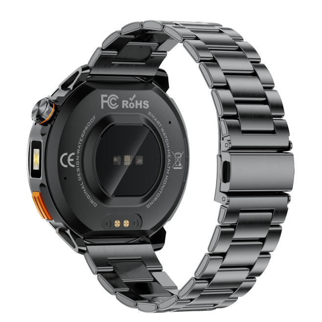 Montre Connectée Outdoor Avec Écran IPS 1.7 Pouce Batterie 1000 mAh Étanchéité IP68 Et Lampe Torche - www.yonis-shop.com