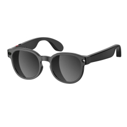 Lunettes Connectées Avec Caméra 2 MP Vidéo 1080p Traduction IA Et Enregistrement Audio