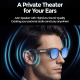 Lunettes Connectées Avec Caméra 2 MP Vidéo 1080p Traduction IA Et Enregistrement Audio - www.yonis-shop.com