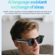 Lunettes Connectées Avec Caméra 12 MP Traduction IA Et Enregistrement Vidéo Audio Bluetooth 5.3 WiFi - www.yonis-shop.com