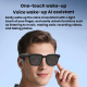 Lunettes Connectées Avec Caméra 8 MP Traduction IA Vidéo 1080p Bluetooth 5.3 Et Stockage 32 Go - www.yonis-shop.com