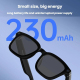 Lunettes Connectées Avec Caméra 8 MP Traduction IA Vidéo 1080p Bluetooth 5.3 Et Stockage 32 Go - www.yonis-shop.com