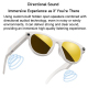 Lunettes Connectées Avec Caméra 2 MP Vidéo 720P Traduction En Temps Réel Et Reconnaissance Intelligente - www.yonis-shop.com
