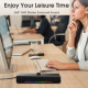 Enceinte Bluetooth Portable 16W Avec Éclairage LED RGB Connexion USB Et Jack 3,5 Mm - www.yonis-shop.com