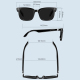 Lunettes Intelligentes Transparentes Avec Protection UV Appels Bluetooth Musique Et Assistant IA - www.yonis-shop.com