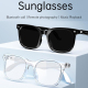 Lunettes Intelligentes Transparentes Avec Protection UV Appels Bluetooth Musique Et Assistant IA - www.yonis-shop.com