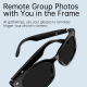 Lunettes Intelligentes Transparentes Avec Protection UV Appels Bluetooth Musique Et Assistant IA - www.yonis-shop.com