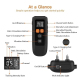 Collier De Dressage Pour Chien Rechargeable Pour 3 Chiens Portée 500 Mètres IP67 Modes Réglables - www.yonis-shop.com