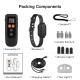 Collier De Dressage Pour Chien Rechargeable Pour 3 Chiens Portée 500 Mètres IP67 Modes Réglables - www.yonis-shop.com